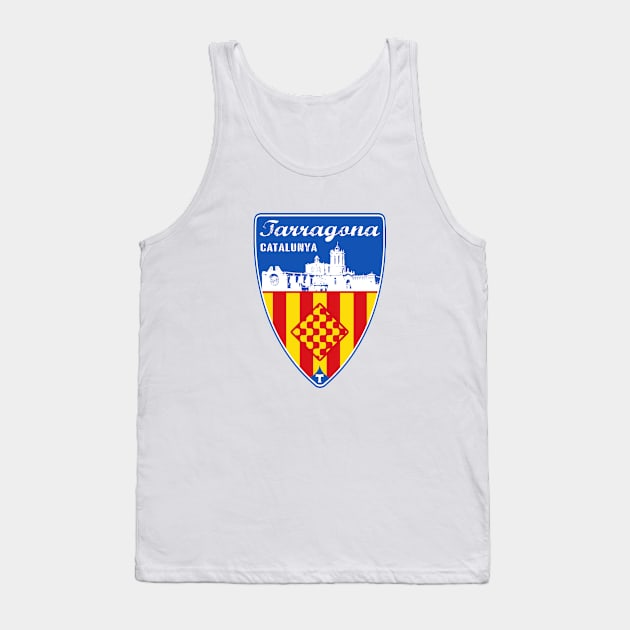 Tarragona Catalunya Tank Top by Jared S Davies